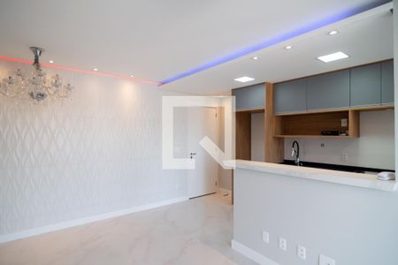 Sala de apartamento para alugar com 2 quartos, 62m² em Chácara Santo Antônio (zona Sul), São Paulo