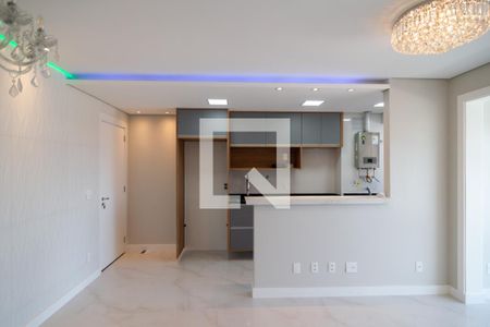 Sala de apartamento para alugar com 2 quartos, 62m² em Chácara Santo Antônio (zona Sul), São Paulo