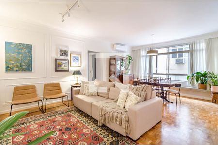 Sala de apartamento para alugar com 2 quartos, 120m² em Jardim Paulista, São Paulo