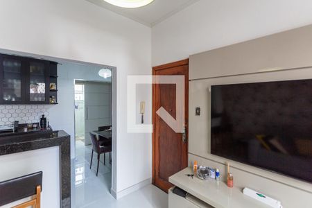 Sala de apartamento à venda com 2 quartos, 85m² em Santo Agostinho, Belo Horizonte