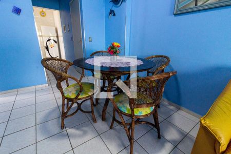 Detalhe da sala de apartamento para alugar com 2 quartos, 102m² em Vila Assuncao, Praia Grande