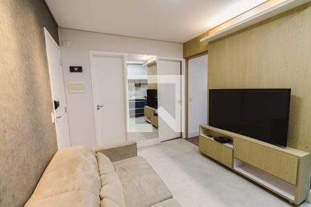 Sala de apartamento para alugar com 2 quartos, 34m² em Barra Funda, São Paulo