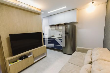 Sala de apartamento para alugar com 2 quartos, 34m² em Barra Funda, São Paulo