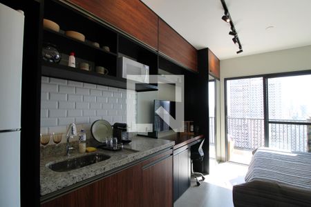 Studio de kitnet/studio para alugar com 1 quarto, 22m² em Jardim das Acacias, São Paulo
