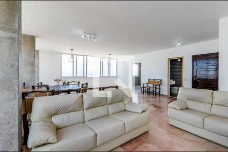 Sala de apartamento para alugar com 3 quartos, 183m² em José Menino, Santos