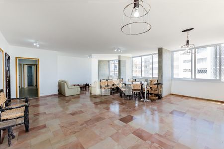 Sala de apartamento para alugar com 3 quartos, 183m² em José Menino, Santos