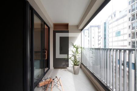 Varanda de apartamento à venda com 1 quarto, 41m² em Bela Vista, São Paulo