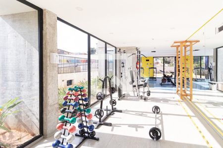 Apartamento à venda com 49m², 2 quartos e 1 vaga Apartamento à venda com 49m², 2 quartos e 1 vagaÁrea comum - Academia