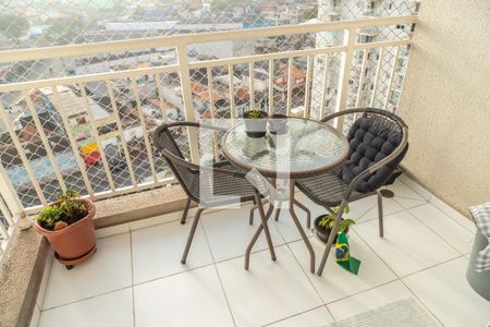 Sacada da Sala de kitnet/studio para alugar com 1 quarto, 32m² em Jardim Santa Terezinha (zona Leste), São Paulo