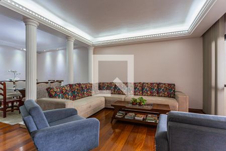 Sala de apartamento à venda com 4 quartos, 192m² em Vila Bastos, Santo André