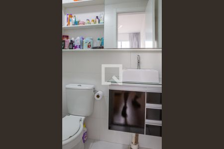 Banheiro da Suíte de apartamento à venda com 1 quarto, 28m² em Água Branca, São Paulo