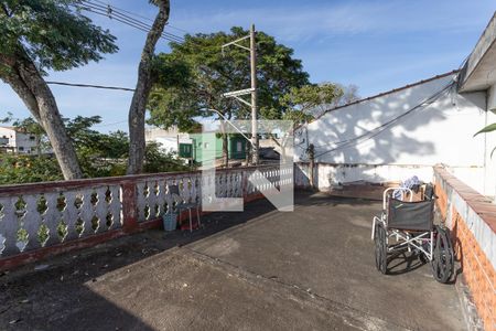 Varanda da sala  de casa à venda com 2 quartos, 290m² em Vila Nogueira, Diadema