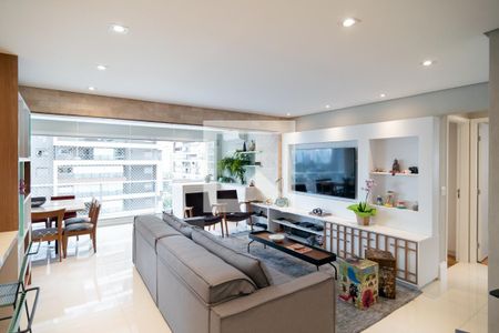 Sala de apartamento para alugar com 2 quartos, 94m² em Cidade Monções, São Paulo
