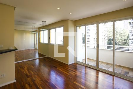 Sala de apartamento para alugar com 2 quartos, 57m² em Paraíso do Morumbi, São Paulo