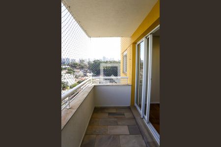 varanda de apartamento para alugar com 2 quartos, 57m² em Paraíso do Morumbi, São Paulo