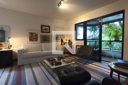 Sala de apartamento à venda com 3 quartos, 142m² em Vila Andrade, São Paulo