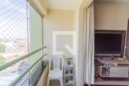 Varanda da Sala de apartamento à venda com 3 quartos, 70m² em Vila Anhangüera, Campinas