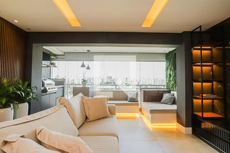 Varanda Integrada de apartamento para alugar com 2 quartos, 76m² em Água Branca, São Paulo