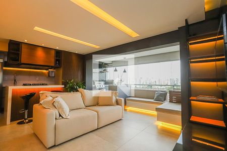 Sala de apartamento para alugar com 2 quartos, 76m² em Água Branca, São Paulo