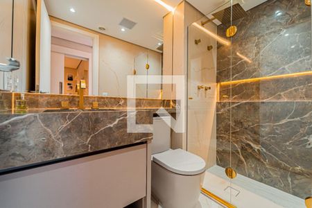 Apartamento para alugar com 76m², 2 quartos e 2 vagasBanheiro Social