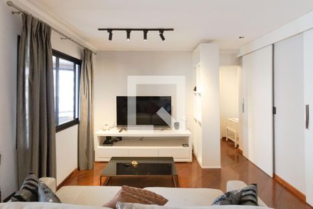 Sala de apartamento à venda com 2 quartos, 115m² em Indianópolis, São Paulo
