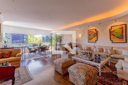 Sala de apartamento para alugar com 4 quartos, 400m² em Flamengo, Rio de Janeiro