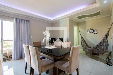 Sala de apartamento à venda com 3 quartos, 124m² em Vila Marina, Santo André