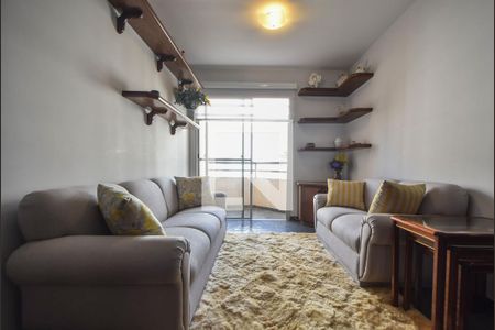 Sala de Estar de apartamento para alugar com 1 quarto, 53m² em Brooklin, São Paulo