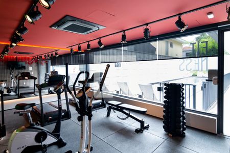 Studio para alugar com 22m², 1 quarto e sem vaga Studio para alugar com 22m², 1 quarto e sem vagaAcademia