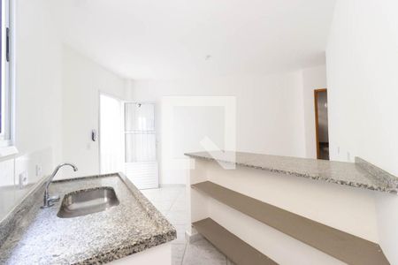 Sala/Cozinha de apartamento para alugar com 1 quarto, 35m² em Vila Maria Alta, São Paulo