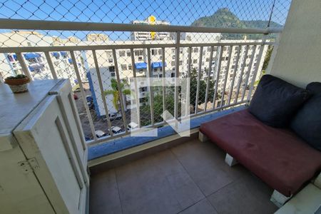 Varanda da Sala  de apartamento à venda com 2 quartos, 70m² em Jacarepaguá, Rio de Janeiro