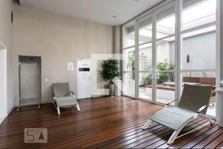 Apartamento à venda com 75m², 1 quarto e 2 vagas Apartamento à venda com 75m², 1 quarto e 2 vagasÁrea comum - Sauna