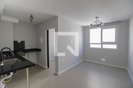 Sala/Cozinha de apartamento à venda com 2 quartos, 34m² em Cidade Mãe do Céu, São Paulo