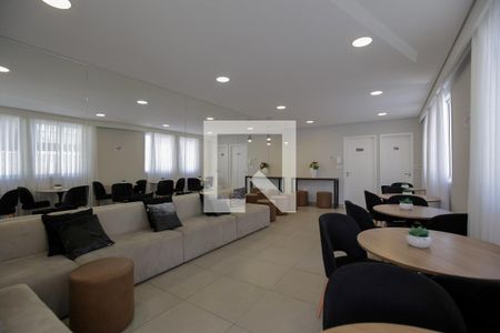 Apartamento à venda com 34m², 2 quartos e sem vagaÁrea comum - Salão de festas