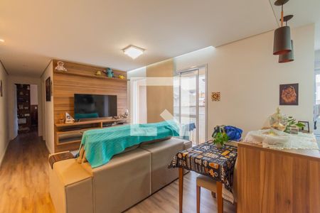 Sala de apartamento à venda com 2 quartos, 56m² em Jardim das Cerejeiras, Campinas