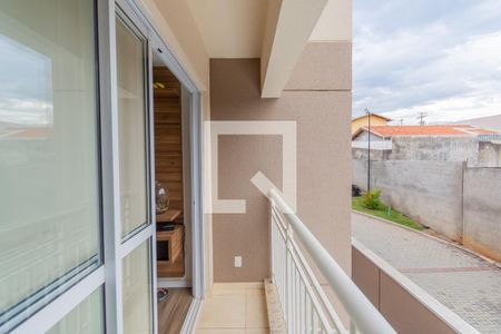 Varanda da Sala de apartamento à venda com 2 quartos, 56m² em Jardim das Cerejeiras, Campinas