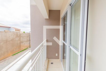 Varanda da Sala de apartamento à venda com 2 quartos, 56m² em Jardim das Cerejeiras, Campinas