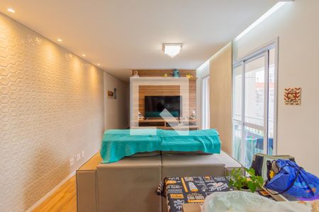 Sala de apartamento à venda com 2 quartos, 56m² em Jardim das Cerejeiras, Campinas