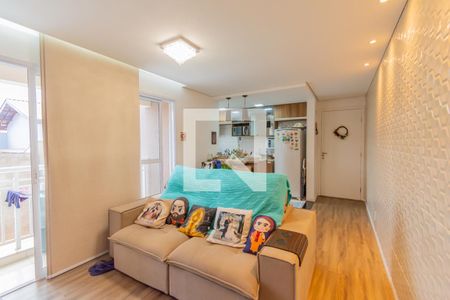 Sala de apartamento à venda com 2 quartos, 56m² em Jardim das Cerejeiras, Campinas