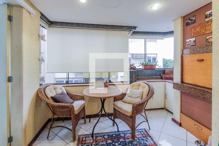 Varanda gourmet de apartamento à venda com 3 quartos, 110m² em Cristo Redentor, Porto Alegre