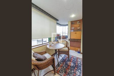Varanda gourmet de apartamento à venda com 3 quartos, 110m² em Cristo Redentor, Porto Alegre