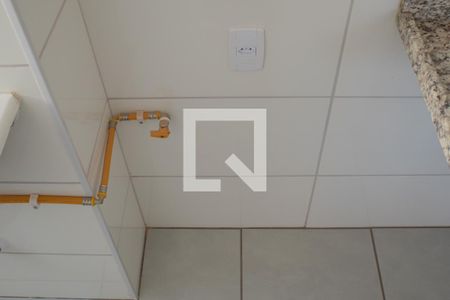 Apartamento para alugar com 50m², 2 quartos e 1 vagaDetalhe da cozinha e Área de Serviço