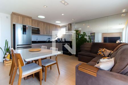 Sala/Cozinha de apartamento à venda com 1 quarto, 50m² em Jardim Brasília (zona Norte), São Paulo