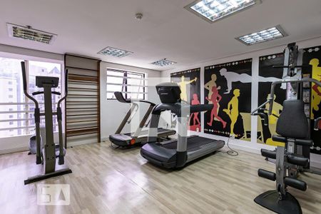 Área comum - Academia de apartamento à venda com 1 quarto, 35m² em Vila Uberabinha, São Paulo