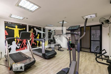 Área comum - Academia de apartamento à venda com 1 quarto, 35m² em Vila Uberabinha, São Paulo