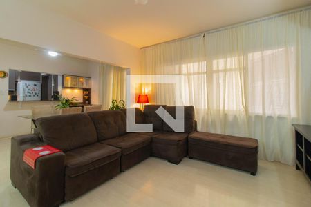 Sala de apartamento à venda com 3 quartos, 117m² em Farroupilha, Porto Alegre