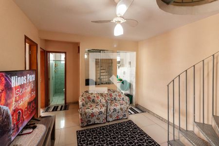 Sala de apartamento à venda com 2 quartos, 90m² em São Francisco, Belo Horizonte