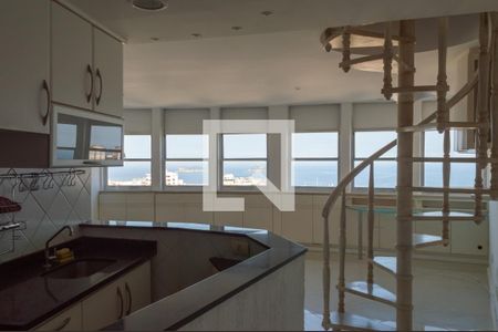 Sala/Cozinha de apartamento à venda com 1 quarto, 72m² em Barra da Tijuca, Rio de Janeiro