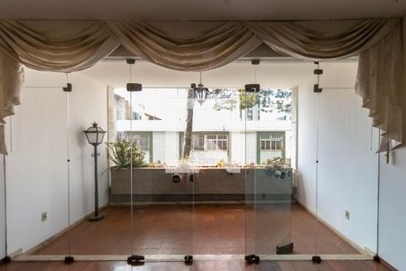 Varanda da Sala de apartamento à venda com 4 quartos, 144m² em Cidade Jardim, Belo Horizonte