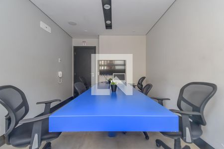 Área comum - Sala de Reunião de kitnet/studio para alugar com 1 quarto, 34m² em Consolação, São Paulo